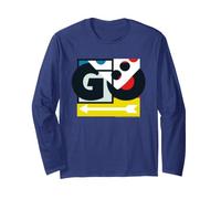 Monopoly Board Game Retro Pass Go Icons Long Sleeve T-Shirt