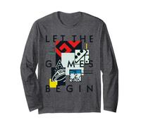 Monopoly Board Retro Let The Games Begin Long Sleeve T-Shirt