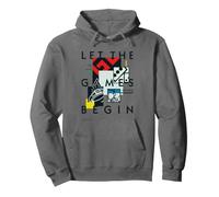 Monopoly Board Retro Let The Games Begin Pullover Hoodie