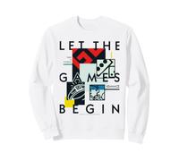 Monopoly Board Retro Let The Games Begin Sweatshirt