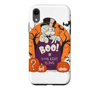 Monopoly Boo Your Rent is Due Halloween Case for iPhone XR