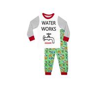 Monopoly Boy's Water Works Pyjamas | Size: 3-4 Years Monopoly Multicolor 3-4 Years