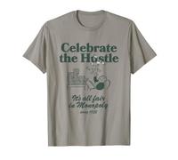 Monopoly Celebrate The Hustle Board Game Retro T-Shirt