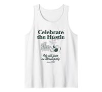Monopoly Celebrate The Hustle Board Game Retro Tank Top