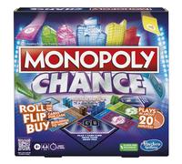Hasbro Gaming Monopoly Chance, Strategy Game for 2-4 Players, Family Board Game for Children and Adults, for 8+ Year Old Boys and Girls