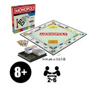 Parker Games Board Game Monopoly - Storage Tray & Larger Tokens - English Version (Irish Board)