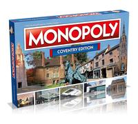 Winning Moves Coventry Monopoly Board Game, Advance to the Transport Museum, Skydome and Charter House, 2-6 players makes a great gift for players aged 8 plus
