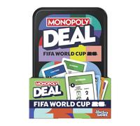 Monopoly Deal FIFA World Cup 2026 Edition Game - Officially Licensed FIFA World Cup Football Card Game for Children - Ages 8+ - 2 to 5 Players - 15 Mins
