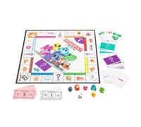 Monopoly Discover Board Game for Kids Ages 4+, Fun Game for Families, 2-Sided Gameboard, 2 Levels of Play, Playful Teaching Tools for Families