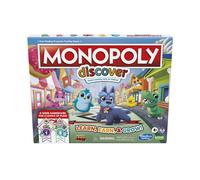 Monopoly Discover Board Game for Kids Ages 4+ Fun Game for Families 2-Sided Gameboard for 2-4 players 2 Levels of Play Playful Teaching Tools for