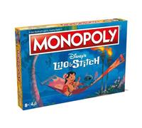 Monopoly Disney Lilo and Stitch Board Game for 2 to 6 Players Ages 8+ and Up