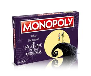 Monopoly Disney Tim Burton The Nightmare Before Christmas Board Game