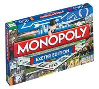 Winning Moves Exeter Monopoly Board Game, Advance to Royal Albert Memorial Museum, Crealy Great Adventure Park or Exeter Cathedral and trade your way to success, makes a great gift for ages 8 plus