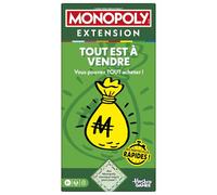 Monopoly Expansion, Everything Is For Sale (Classic Monopoly Game Required to Play) - French Version, Ages 8+