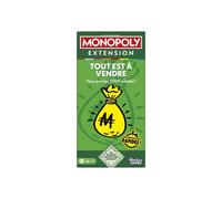 Monopoly Extension Everything is for Sale makes the classic Monopoly game more fun and faster, board game, 2 to 6 players, 40'.