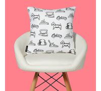 Monopoly Feet Up And Relax Square Cushion - 50x50cm - Soft Touch