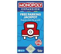Monopoly Free Parking Jackpot Expansion | Add More Fun to Classic Monopoly Game and Play Faster | Ages 8+ | 2-6 Players | 40 Mins. | Family Board Games (English & French)