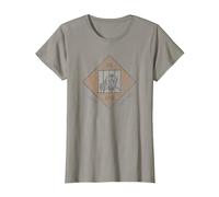Monopoly Game Board Just Visiting in Jail Distressed Icon T-Shirt, Women, Slate Grey, 3X-Large