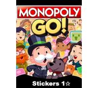 Monopoly Go Stickers 1-Star Stickers x 10 - MMOPIXEL - GLOBAL