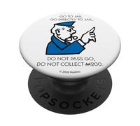Monopoly Go to Jail Police Card PopSockets Swappable PopGrip