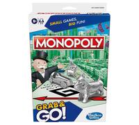 Hasbro Monopoly Grab & Go Portable Card Game