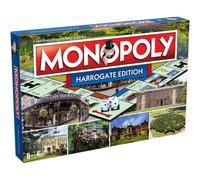 Winning Moves Harrogate Monopoly Board Game, Advance to Harrogate Theatre, the Pump Museum and Bettys and trade your way to success, 2-6 players makes a great gift for ages 8 plus