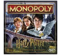 Monopoly Harry Potter Edition Board Game for Kids 8+, Strategy Family Game with Hogwarts Locations, Golden Tokens, House Cards & Owl Post, 2-6 Playe