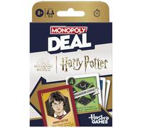 Monopoly Hasbro Gaming Deal: Harry Potter Edition Card Game, Fast Family Party Game for 2-5 Players, Ages 8+, Quick to Learn & Replay, Compact Travel Game, Perfect Fun for Potter Fans