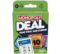 Monopoly Hasbro Gaming Deal Strategy Card Game for 8+ Year Old Kids