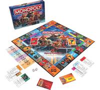 Monopoly Iron Maiden | Play as Bruce's Lantern, Guitar Amp Stack, Nicko's Drum Kit, and More | Officially Licensed Collectible Game Honoring