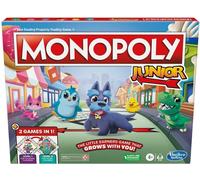 Hasbro Gaming Monopoly Junior, Family Board Game for 4+ Year Old Kids, Strategy Games for 2-6 Players