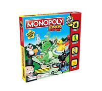 Monopoly Junior Game, Monopoly Board Game for Kids, Family Game for 2-4 Players, Multicolor