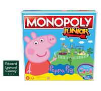 Monopoly Junior: Peppa Pig Edition Board Game for 2-4 Players, Indoor Game