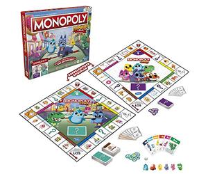 Monopoly Junior, the Classic Board Game for Children from 4 Years, 2 Sided Game Plan - Easy to Understand Yet Exciting for the Family