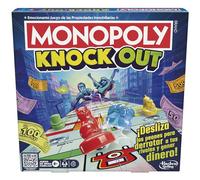 Monopoly Knockout Family Game for Parties and the Whole Family, Strategy Game, Boys and Girls from 8 Years, Children's Toy for 2 to 8 Players