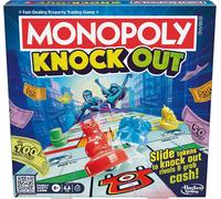 Monopoly Knockout Family Party Game for Kids, Teens, and Adults | Ages 8 and Up