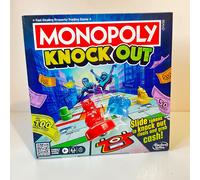 NIB Monopoly Knockout Family Party Game, Quick-Playing Board Games New