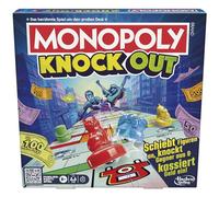 Monopoly Knockout, the extra hard version of the classic, fast game on the shuffleboard for up to 8 players, Christmas board game for the whole family