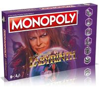 Winning Moves Labyrinth Monopoly Board Game, Goblin King explore Jim Henson's Labyrinth staring David Bowie, Advance to Goblin City and The Staircase Room, gift for ages 8 plus