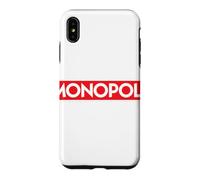 Monopoly Logo Red Case for iPhone XS Max