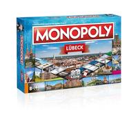 Monopoly Lübeck - City Edition by Winning Moves | Board Game with Holstentor, Lübecker Hafen & Other Lübeck Highlights | Family Game from 8 Years | Gift Idea & Souvenir from the Hanseatic City