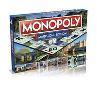 Winning Moves Maidstone Monopoly Board Game, Advance to Yalding Bridge, Teapot Island and the Hazlitt Theatre, 2-6 players makes a great gift for players aged 8 plus, Blue