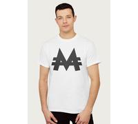 Monopoly Men's M Logo T-Shirt in White | Size: XL Monopoly White XL