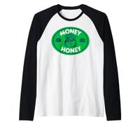 Monopoly Money Honey Raglan Baseball Tee