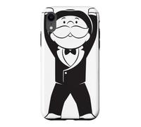 Monopoly Move White Case for iPhone XR