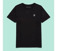 Monopoly Mr Monopoly Embroidered T-Shirt - Black - S