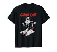Monopoly Mr. Monopoly Game On! Classic Distressed Logo T-Shirt