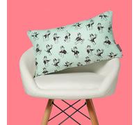 Monopoly Mr Monopoly Letterpress Rectangular Cushion - 30x50cm - Soft Touch