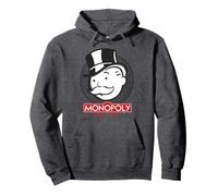 Monopoly Mr. Monopoly Since 1935 Classic Vintage Logo Pullover Hoodie