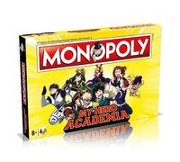 Winning Moves - Monopoly, My Hero Academia, Gioco da Tavolo, ed. Italiana